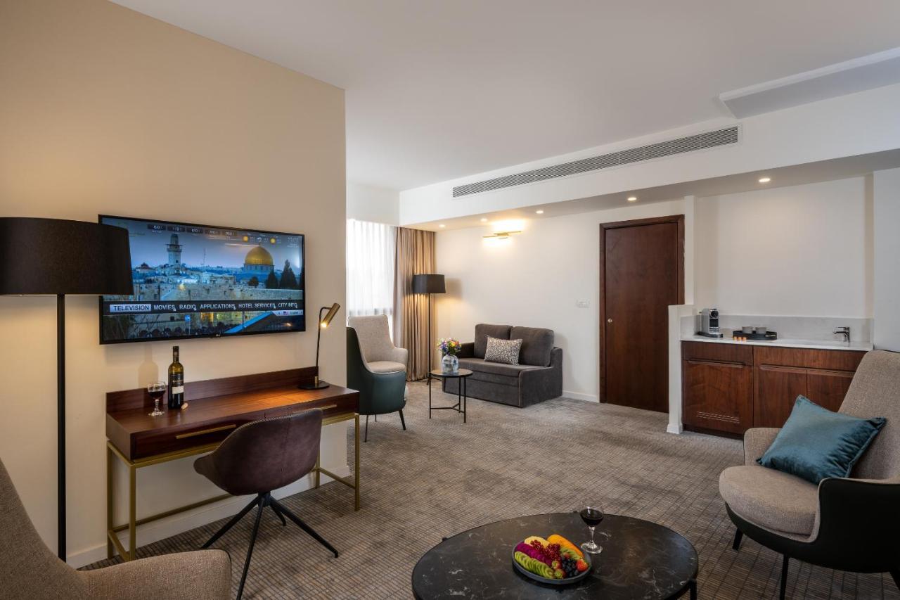 Olive Tree Hotel Yerusalem Bagian luar foto